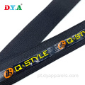 Logo de marca colorido Silicon Gripper Elastic Grip Webbing